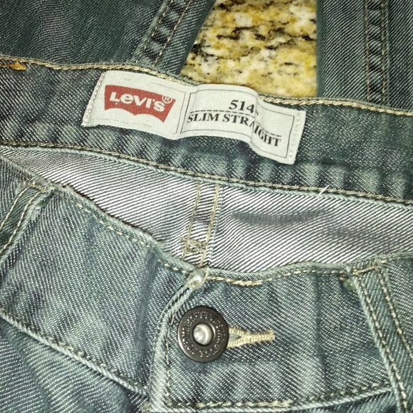 1205 Levi 514 Slim Straight Jeans - Picture 5 of 7